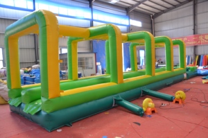 Le parc aquatique gonflable en PVC personnalisé pour une utilisation extérieure/intérieure comprend un toboggan piscine Bouncer pour les occasions scolaires - Product Image 4