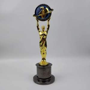 Prestigieux Golden Film Award Trophée Classique Plaqué Or Homme Statue Film Awards Divertissement Réalisation Cérémonies Souvenir - Product Image 2