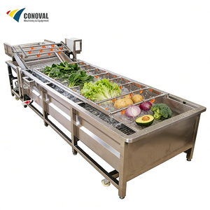 Máquina de Lavado de Burbujas para Frutas y Verduras, Máquina de Lavado de Burbujas para Mango, Aguacate, Chile, Cebolla, Papa - Product Image 1