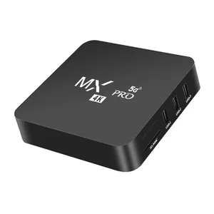 Set top box mx9 pro 4k android 10.0 mx pro 1gb 8gb 4k lettore hd android 7.1 tv box smart iptv s905w rk3228a mxg pro 5g doppio wifi