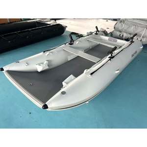 Reachsea PVC 5 personnes 3,8 m Couleur gris clair Catamarans gonflables Plancher Airmat pour le <span class=keywords><strong>sport</strong></span> avec moteur - Product Image 1