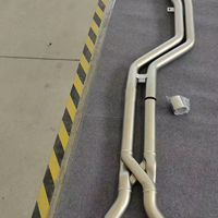 Échappement arrière en acier inoxydable avec tube en Z et tube intermédiaire pour BMW M2 M3 M4 G80 G82 G87