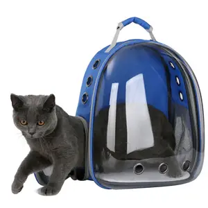 حقيبة قطة * حقيبة حيوانات أليفة محمولة للسفر بالخارج حقيبة حيوانات أليفة مريحة