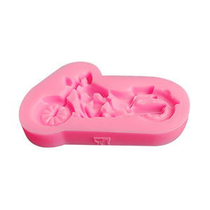 Irregular estilo americano motocicleta forma DIY silicona pastel <span class=keywords><strong>Fondant</strong></span> decoración molde - Product Image 3