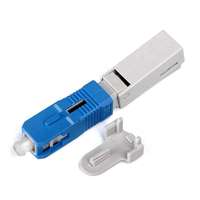 Telecom Grade SC APC UPC 5G Fiber Optic Fast Connector Low Insertion Loss FTTH Quick Cold Field Assembly Drop Cable