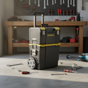 Caja de herramientas Stanley Mobile Workcenter 3 en 1 con ruedas y asa - Product Image 3