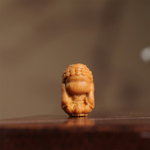 Colgante de Buda de dibujos animados de sándalo, amuletos temáticos, regalo de joyería unisex, estilo budista 2024.5.4.1 - Product Image 1