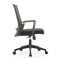 Chaise de bureau contemporaine SIMA de haute qualité à prix abordable, pivotante et ergonomique avec dossier en maille pour le personnel