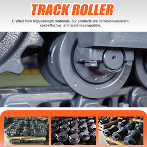 Langlebige Laufrollen Untere Laufrollen Bagger-Fahrwerkskomponenten Passend für PC200 ZX200 EX200 EC240 SK210 <span class=keywords><strong>PC300</strong></span> Modelle - Product Image 4