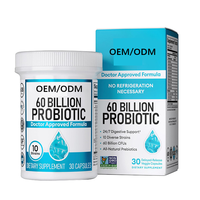 Capsules de probiotiques OEM/ODM, fabricant sous contrat de compléments alimentaires transfrontaliers à marque privée, fournisseur pour Amazon et TikTok