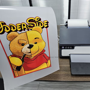 新到货快速XP600白色墨水DTF Tshirt打印机爱普生A4 L8050/L8058/L805卷式底膜机，带头部墨水混合功能 - Product Image 4