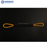 Corde d'épissure d'oeil de boucle UHMWPE colorée à haute charge, anneau UHMWPE résistant à l'abrasion et aux UV
