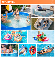 Jilong 10291 Aufblasbarer Rechteckiger Quadratischer Kunststoff-Swimmingpool Top-Seller B02 J für Kinder und Neugeborene aus PVC
