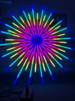 DMX LED Pixel Bar Cartographie Barre Lumineuse Étanche IP67 Tube Pince Artnet RGB RGBW Pixel LED Bar pour Stage Light Outdoor Night Club