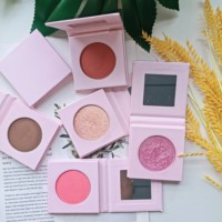 Palette de maquillage végane multi-usages : fard à joues, illuminateur, poudre compacte, contour et bronzer, marque privée