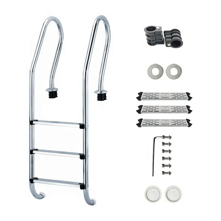 High quality swimming pool stainless steel ladder for sale