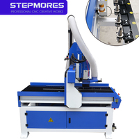 Machine de gravure 3D à alimentation directe d'usine, routeur CNC ATC 6090 1212 pour la découpe du bois et de l'acrylique