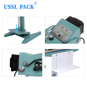 Scelleuse à pédale double face PFS-800*2 pour sacs tissés de céréales, sacs en plastique pour céréales en vrac, machine de thermoscellage à commande par pédale - Product Image 5