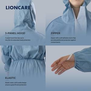 Тип 5/6 огнестойкая промышленная безопасность огнестойкая защитная одежда PPE одноразовые огнестойкие FR комбинезоны - Product Image 2