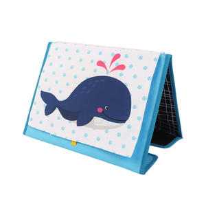 Jouets de temps de ventre de miroir de bébé avec des livres de tissu froissé jouet noir et blanc sensoriel de nouveau-né de contraste élevé infantile - Product Image 6