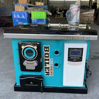 Ketel air panas api arang otomatis gaya vertikal ukuran kecil untuk struktur tabung air pemanas rumah Industri & domestik