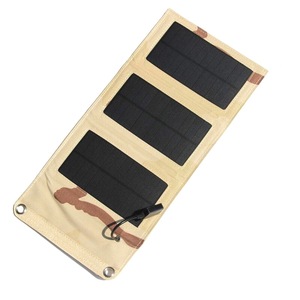 มาซูโยชิ มิตสึแผงโซลาร์เซลล์แบบพับได้ 6W โมโนคริสตัลไลน์แบบพกพาสำหรับชาร์จโทรศัพท์มือถือกลางแจ้ง - Product Image 2