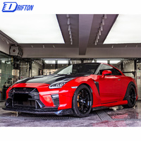Pare-chocs avant en fibre de carbone forgé style VRS pour Nissan R35 GTR Body Kit