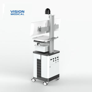 Chariot médical de télémédecine, chariot mobile, moniteur médical blanc, système de télémédecine, chariot d'ordinateur, 10 pièces - Product Image 3