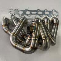 Colector de escape de longitud igual para 2JZGTE/2JZ-GTE, nuevo, de acero inoxidable SUS304