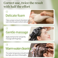 Best-seller Shampooing organique pour croissance rapide des cheveux Batana Shampooing et après-shampoing pour croissance des cheveux de marque privée