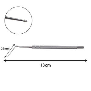 Dispositif de retrait de corps étranger de la pointe de la racine dentaire, instrument chirurgical manuel en acier inoxydable de 13 cm pour usage endodontique - Product Image 4