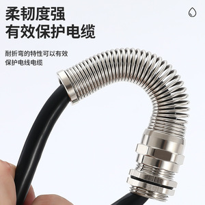 <b>Cable</b> Gland Brass Pg Thread 10-48mm Ip65 Waterproof For Low Voltage Wiring - Product Image 5