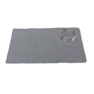 उच्च गुणवत्ता वाले माइक्रोफाइबर ने चांदी पॉलिश सफाई कपड़े के लिए थोक कस्टम ब्रांड मुद्रण - Product Image 4