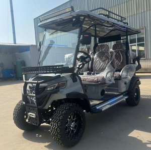 Weliftrich Vente en gros voiturette de golf électrique personnalisée voiture 4 + 2 places surélevée chariot de golf tout terrain électrique de luxe au lithium - Product Image 3