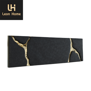 Cabecero negro de diseño italiano de estilo europeo de lujo moderno, marco de cama tamaño queen, dormitorio, camas reales de lujo - Product Image 6