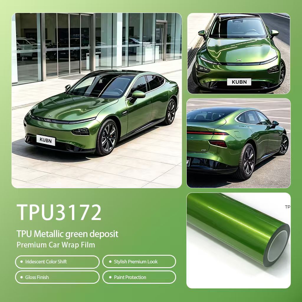 3172- คราบสีเขียวเมทัลลิก