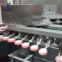 Ligne de production automatique de crème glacée avec mélange, pasteurisation et emballage