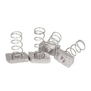 M3 M4 M6 فئة الصف ، من الفولاذ الكربوني ، أزرق أصفر أبيض مجلفن GL قناة الربيع الجوز - Product Image 5