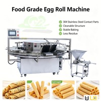 Nouvelle machine à gaufres coniques automatique, facile à utiliser, sans résidus alimentaires, nettoyage facile, dessert artisanal haut de gamme
