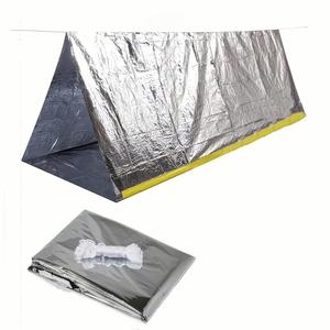Tente de survie d'urgence portable pour l'extérieur, en PVC, carrée, quatre saisons, à ouverture automatique rapide, résistante aux UV - Product Image 4