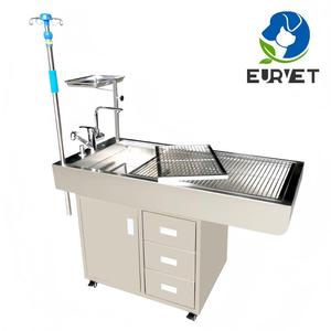 Mesa de Trabajo Veterinaria Multiusos EURVET con Doble Salida de Agua para <span class=keywords><strong>Centro</strong></span> Médico <span class=keywords><strong>Animal</strong></span> - Product Image 2