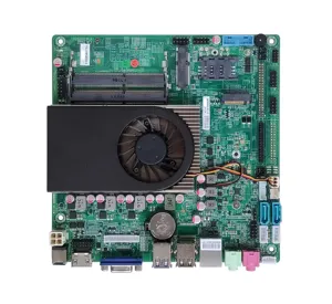 IN-TEL 10. I3 10110U I5 10210U I7 10510U Motherboard 2 * DDR4 RAM 2133/2400 Max.64GB RAM VGA HD-MI LVDS EDP DP UHD-Grafik