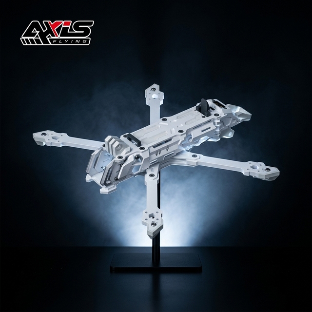 Axisflying VERTEX 5 Lightweight Freestyle FPV Drone Frame 5 Inch 190g T700 Carbon Fiber Airframe 4K Prism V2 Antenna