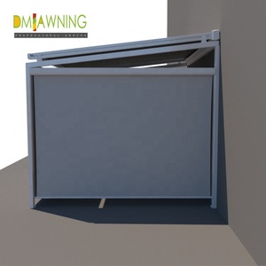 Sistema di Tende a Rullo Verticali Motorizzate in Alluminio Personalizzate, Antivento, con Zip Track per Patio, Giardino e Balcone, Protezione Solare - Product Image 3