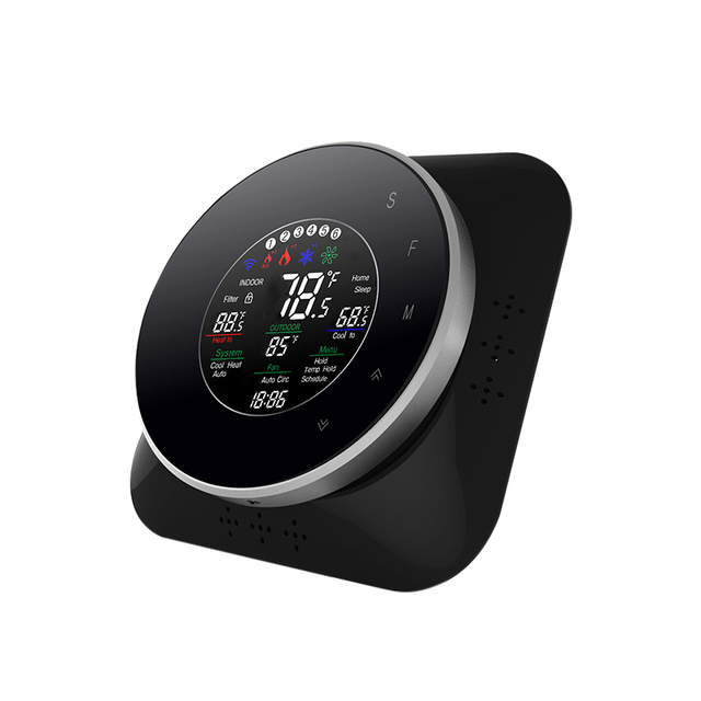 Smart Tuya Wifi Wireless Digital Programmable Air Conditioning Heat Pump 24V Room Thermostat