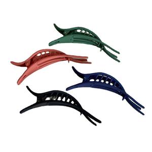 Pinces à cheveux en plastique couleur unie en gros <span class=keywords><strong>pour</strong></span> femmes, style décontracté ou <span class=keywords><strong>de</strong></span> fête, <span class=keywords><strong>accessoires</strong></span> capillaires en vrac <span class=keywords><strong>pour</strong></span> chignons et coiffures relevées - Product Image 1