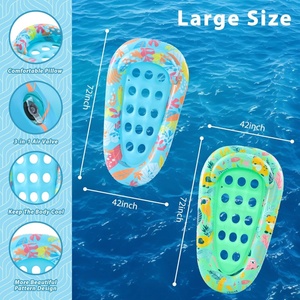 Flotador de Piscina Personalizado para Adultos, Tamaño Grande con Reposacabezas, Silla Inflable Multifuncional para Piscina, Ideal para Fiestas en la Piscina - Product Image 4