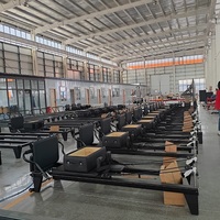 Equipo de Fitness de Alta Calidad para Yoga y Pilates, Reformer de Aluminio con Riel Completo, para Estudio de Pilates