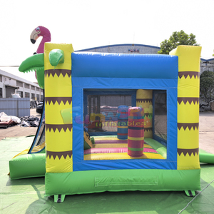 Commercial kids <b>bounce</b> house for party chateau gonflable inflatable flamingo bouncy <b>castle</b> - Product Image 4