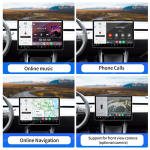 Modul Antarmuka Decoder Wireless CarPlay Android Auto AUTOABC untuk Tesla Model 3/Y 2019-2024 dengan WiFi/Bluetooth Terintegrasi dan Kabel Reverse Plug - Product Image 4